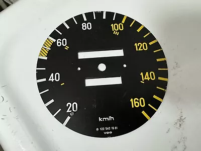 Genuine Mercedes-Benz W123 Speedometer Dial Gauge 160 KMh Rare Japan • $150