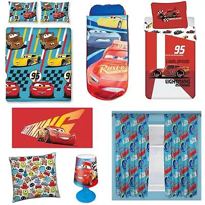 £11.59 • Buy Disney Cars Kids Bedroom - Duvet Cover Set | Table Lamp | Cushion | Towel & More