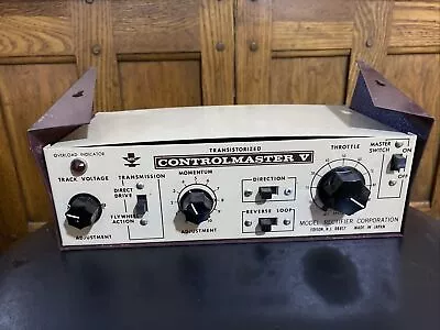 Controlmaster V Transistorized Mrc Model Railroading Train Control • $27