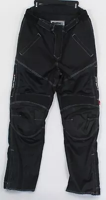 Sedici Air Control System Mesh Lined Black Vented Motorcycle Pants Mens 36 • $74.99