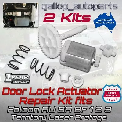 2 Repair Kits Door Lock Actuator Fits Ford Falcon AU BA BF Territory Protoge BJ • $15.70