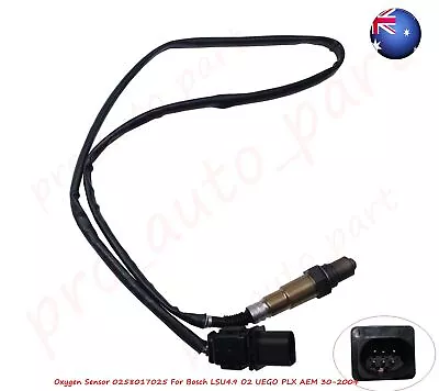 AU Oxygen Sensor Wideband 0258017025 For Bosch LSU4.9 O2 UEGO PLX AEM 30-2004 • $45.99