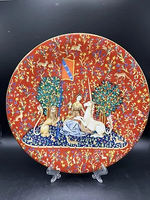 Haviland Limoges La Dame A La Licorne Collector Series Plate #2 1978 Vintage • $59.99