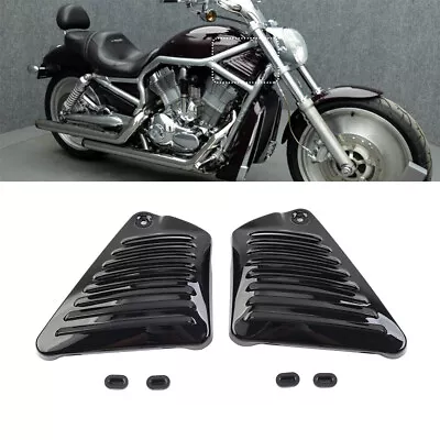 Black Airbox Neck Side Air Intake Cover For Harley V-Rod Muscle VRSCF 2009-2017 • $43.65