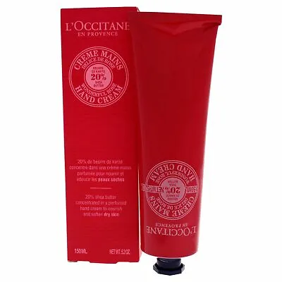 Shea Butter Wonderful Rose Hand Cream By LOccitane For Unisex - 5.2 Oz Cream • $25.80