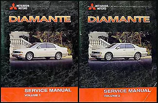 2000 Mitsubishi Diamante Shop Manual 2 Volume Set Repair Service • $71.95