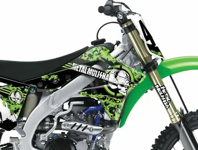 New Factory Effex 18-11122 Green Metal Mulisha Shroud Graphic Kawasaki Kx250f • $44.95