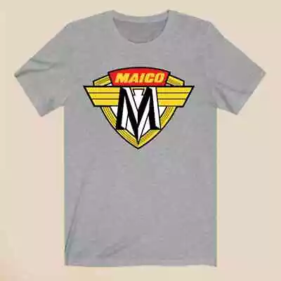 Maico Motorcycles Logo Men'S Gray T-Shirt S-5Xl • $24.99