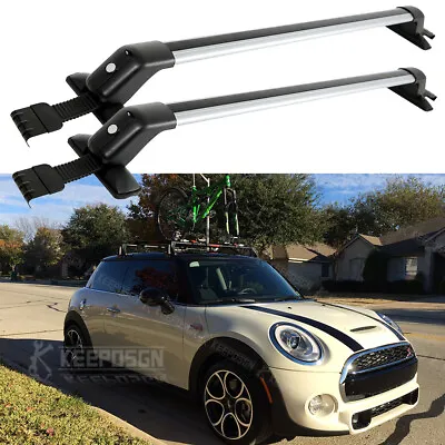 For MINI Cooper S R52 R53 R56 Roof Rack Cross Bar Aluminum Luggage Kayak Carrier • $135.53