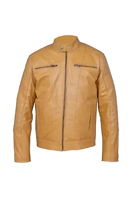 Leather Motorbike Motorcycle Jacket Touring With Genuine CE Armour Biker Thermal • $67.25