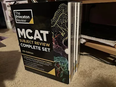 The Princeton Review MCAT Subject Review Complete Set 7 Books 4th Edition • $150