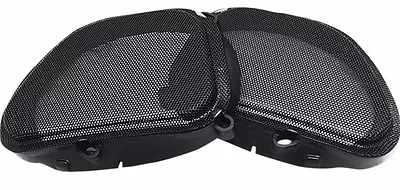 Hogtunes Thick Mesh Front Fairing Speaker Grilles Harley Road Glide 1998-2013 • $39.95