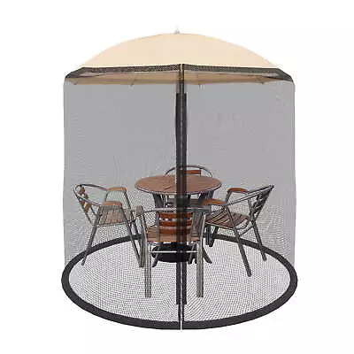 Pure Garden Mosquito Net For 7.5ft Patio Umbrellas With Weighted Bottom • $16.11