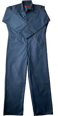 Red Kap Men’s Blue 44 Regular Coveralls Work Suit Mechanic • $27