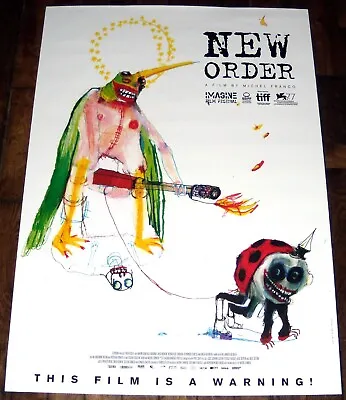 NEW ORDER - NUEVO ORDEN Mexico   Michel Franco  ONE SHEET Belgian POSTER • $25