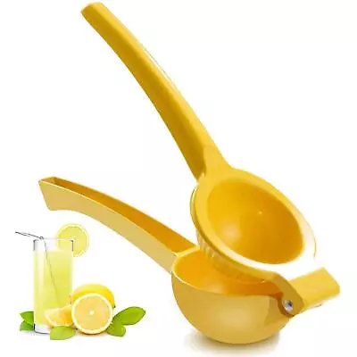 Manual Juicer Citrus Lemon Squeezer Fruit Juicer Lime Press Metal Professio... • $12.17