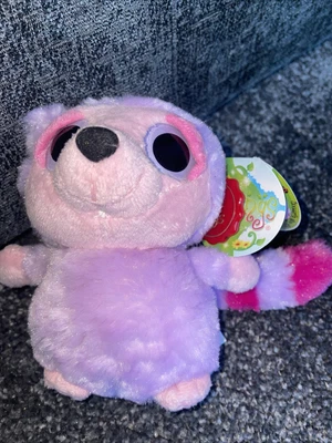 £8.49 • Buy Keele Toys Plush 7” Podlings Periwinkle The Racoon New Tags
