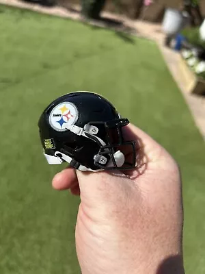 Pittsburgh Steelers Custom 3d Printed Pocket Pro Size Helmet  • $35