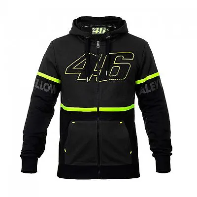 VR46 Official Valentino Rossi  Grey Hoodie Sweatshirt - VRMFL 260620 • £71.99