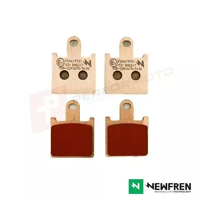 Newfren TS1 Sintered Front Brake Pads To Fit Kawasaki ZZR 1400 2006-2007 • £53