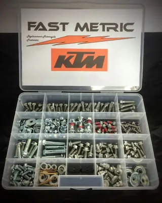  250pc KTM  FASTENER KIT 125XCW 150XCW 250EXC 250EXCF 300EXC 350EXCF 450EXCF 500 • $49.99