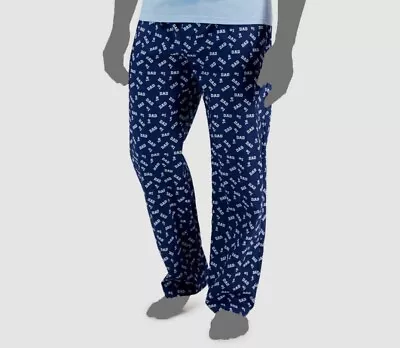 $40 Club Room Men's Blue #1 Dad Printed Pajama Pants Sleepwear Small • $10.20