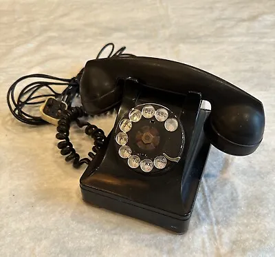 Western Electric 302 Rotary Desk Phone With F1 Handset • $35
