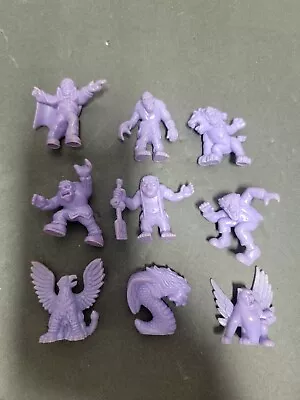 Monster In My Pocket PURPLE Lot Of 9 Figures Matchbox • $34.99