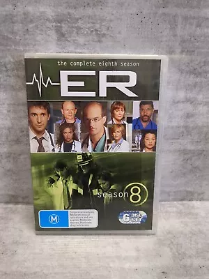 E R : Season 8 (DVD 1999) Region 4 • $9.70