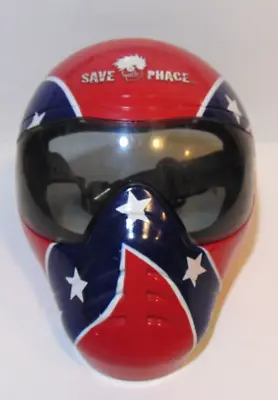 Save Phace Paintball Mask Helmet American Flag Red White Blue Adjustable Large • $27.99