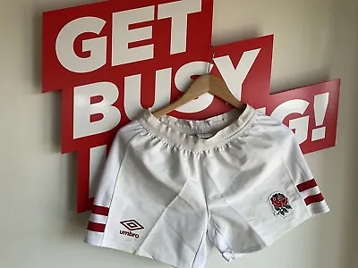 England Rugby Pro Home Shorts- Used - XL • £20