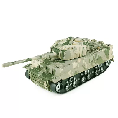 Green Battery Operated Remote Control Battle Tank Toy Car With Light And Sound • $29.99