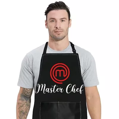 Master Chef Kitchen Apron Cooking TV Show Gifts Gordon Fans Gift Adjustable A... • $23.79