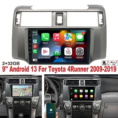 For Toyota 4Runner 2009-2019 Android 13.0 WiFi Car Stereo Radio GPS Navigation • $152.98