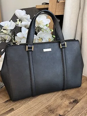 Kate Spade New York Newbury Lane Loden Saffiano Leather Handbag • £70