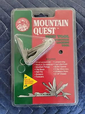 Kutmaster Knives Mountain Quest Mini Tool Knife Multi Tool Brand New • $6.99