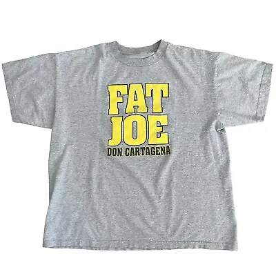 Vintage Fat Joe Don Cartagena Rap T-shirt 1998 Nas Big Pun Raekwon Terror Squad • $500