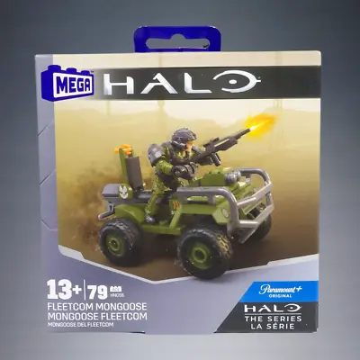 Mega Halo Paramount+original Fleetcom Mongoose + Unsc Marine Building Set Hnc55 • $42.38