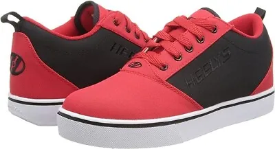 Heelys Men's Pro 20's (He100934) Wheeled Heel Shoe. Red And Black. • £49.99
