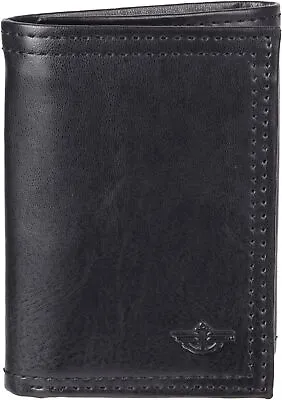 Dockers Men's Slim Trifold Wallet One Size Black  • $16.53