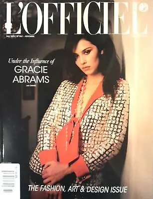 L'Officiel Paris Magazine Issue 61 Under The Influence Of Gracie Abrams • $24