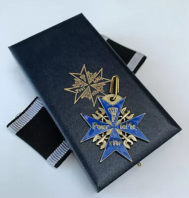 £64.95 • Buy ANTIQUED Imperial German WWI Blue Max Pour Le Merite Awared In Presentation Case