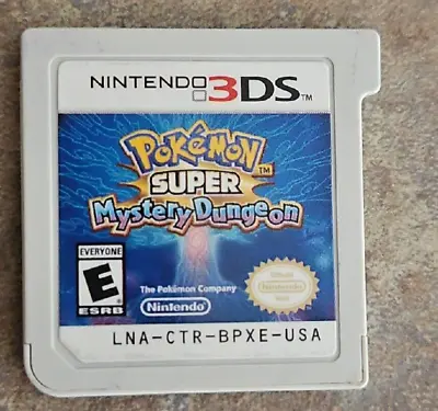 $8.50 • Buy Pokemon Super Mystery Dungeon (Nintendo 3DS) XL 2DS Game, Pre-owned