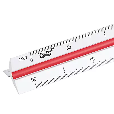 Mr. Pen- Metric Engineer Scale Ruler Ruler 12  Aluminum Scale Ruler Scale • $10.41