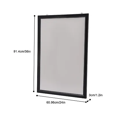 24x36  / 18x24  LED Backlit Movie Poster Art Picture Frame Light Box Wall Mount • $79