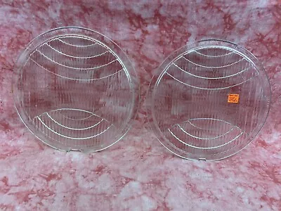 Pair Of 1928-1931 Dodge Plymouth Depress Beam Glass Headlight Lens 9  5/16  • $59.50