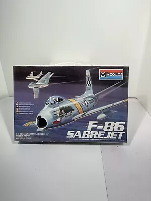 1/48 Scale Monogram F-86 Sabre Jet Model Kit #5427 BN Open Box • $40