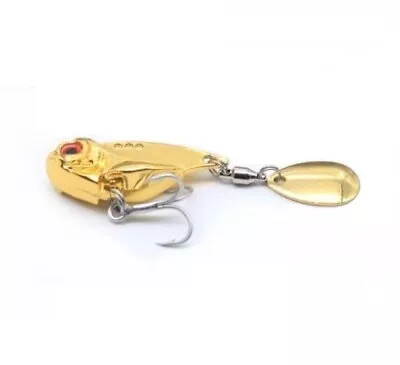 VIB Metal Fishing Lure Spoon Lures Sequins Spinnerbait Vibrating Light Japan • $6.99