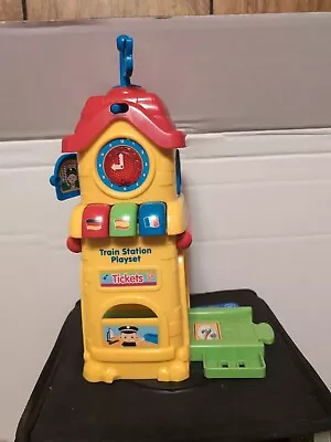 VTech Go Go Smart Wheels Train Station Play Set Replacement Depot Talking • $15