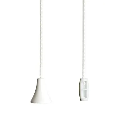 Ceiling Switch Light Pull Cord Strings. Ice White Pull Cords Long Lasting. • £2.47